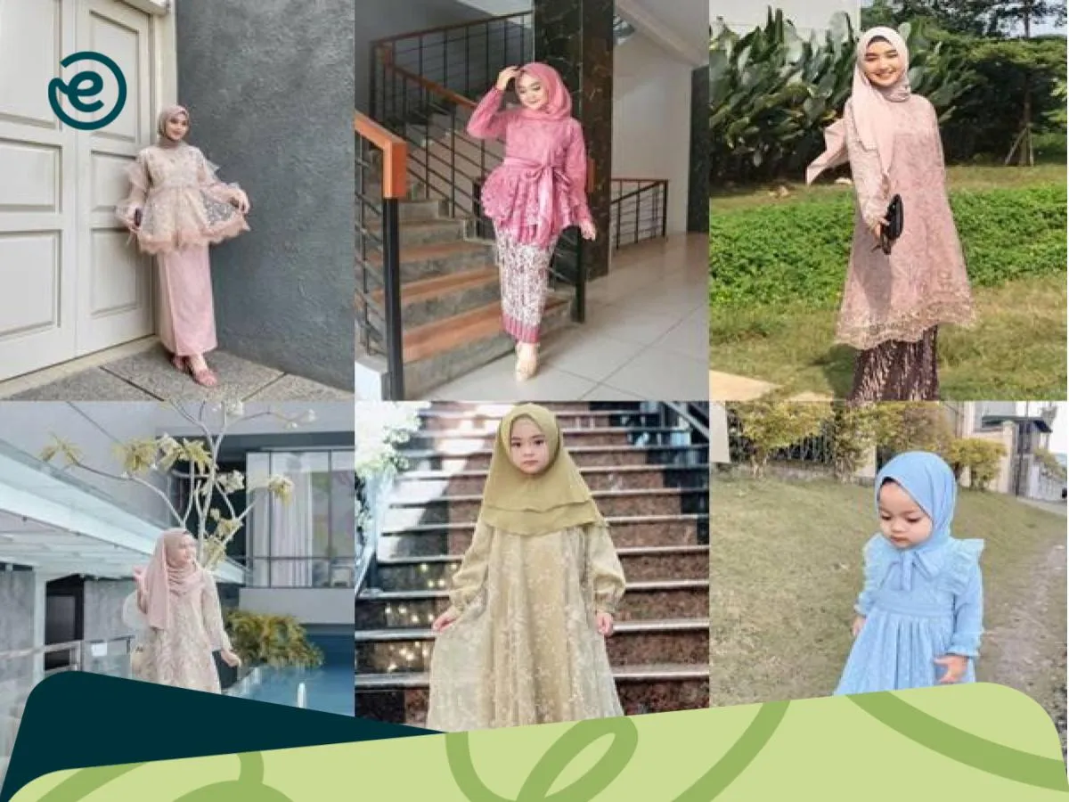 model baju brokat anak perempuan terbaru