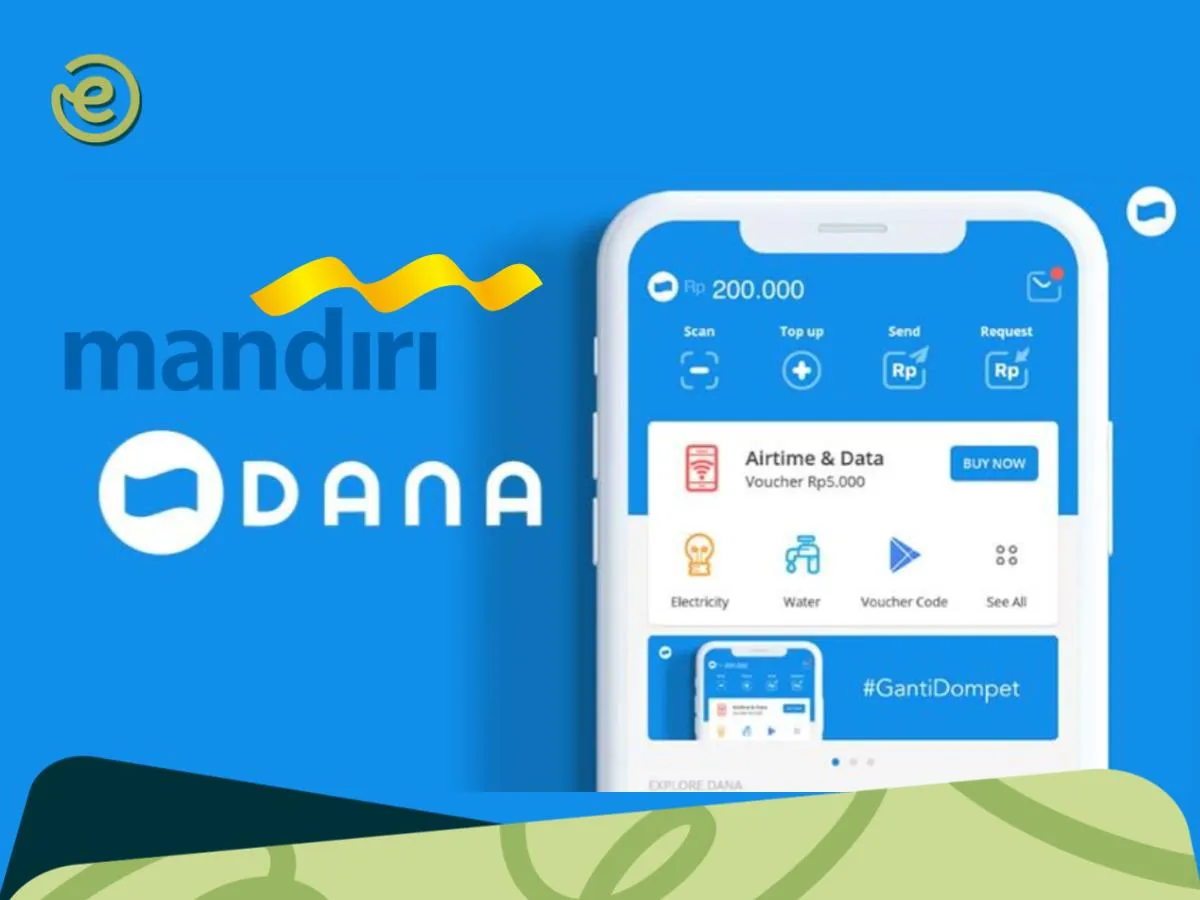 cara top up dana lewat atm mandiri