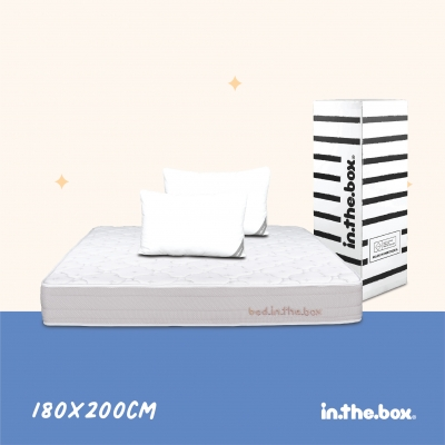 Ukuran, Harga, & Tipe Kasur INTHEBOX, Tidur Nyaman dengan Kemasan Praktis Kasur INTHEBOX