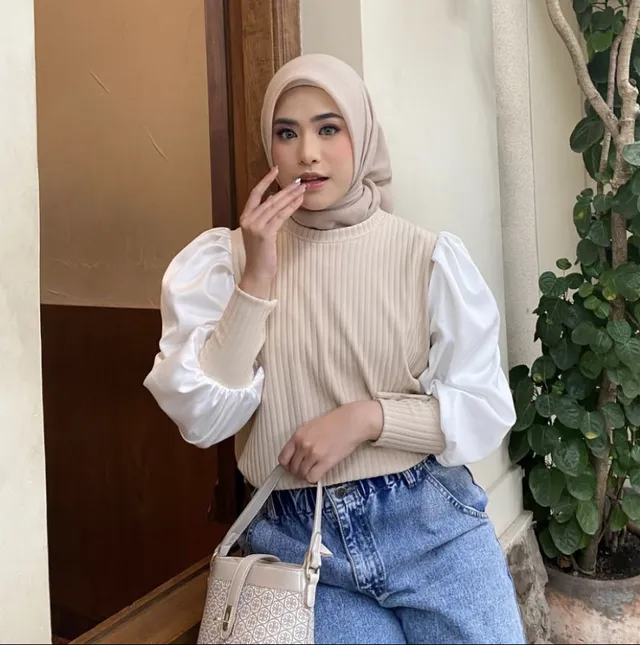 outfit lebaran ala korea