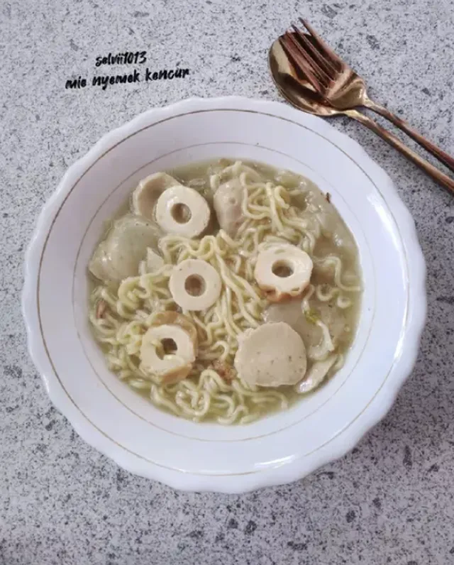 cara membuat mie nyemek