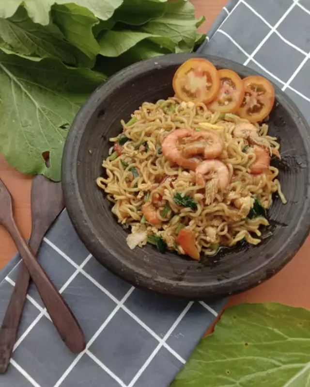 cara membuat mie nyemek