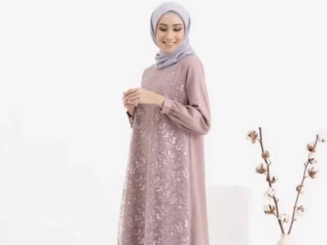 20 Model Baju Gamis Brokat Terbaru yang Elegan [year] 