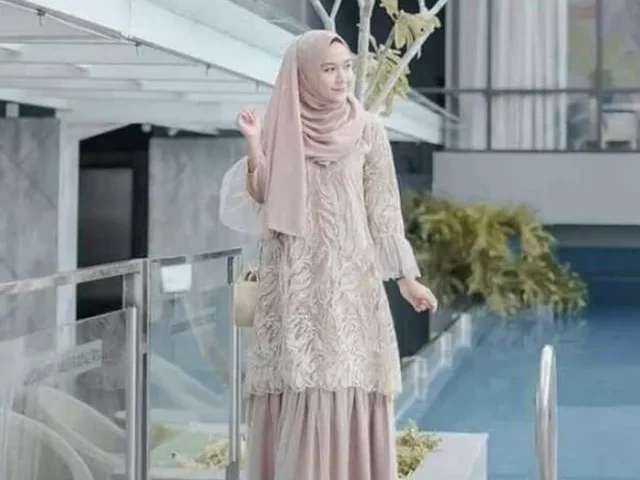 20 Model Baju Gamis Brokat Terbaru yang Elegan [year] 