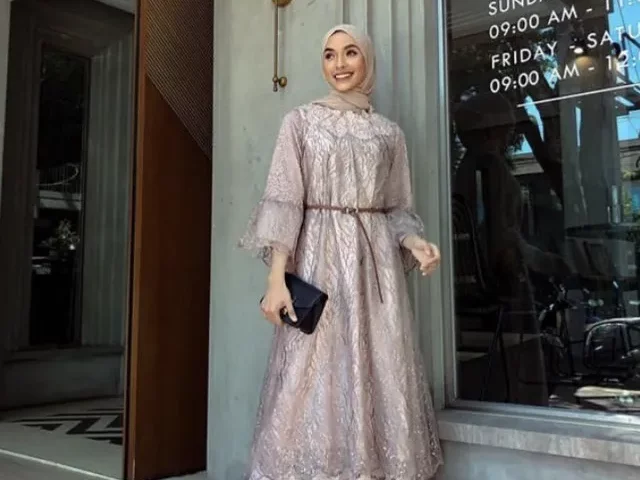 20 Model Baju Gamis Brokat Terbaru yang Elegan [year] 