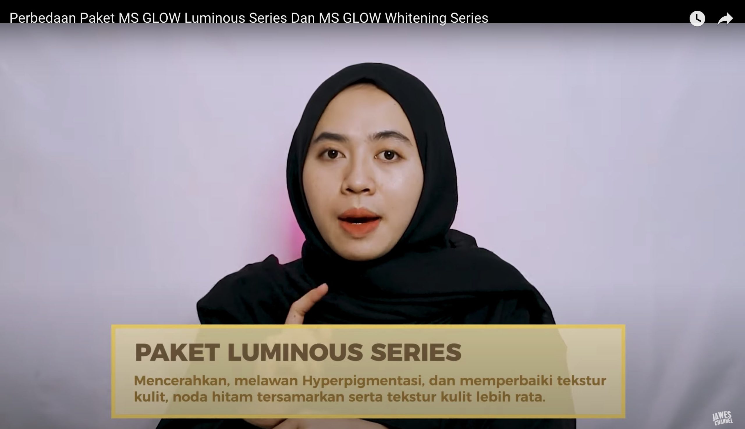 MS Glow luminous series