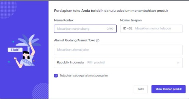 cara mengaktifkan tiktok shop 