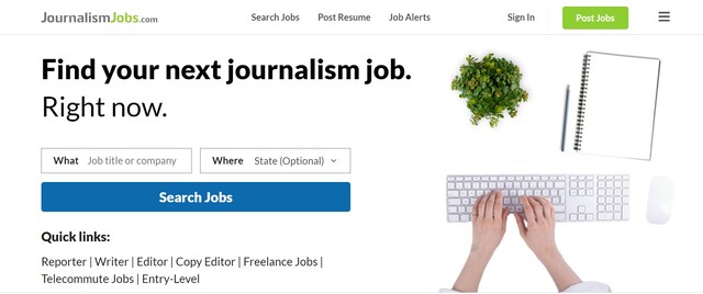 jounalism jobs 