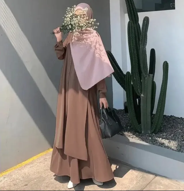 12 OOTD Bukber Hijab Rok Elegan, Pancarkan Kecantikanmu ootd bukber hijab rok