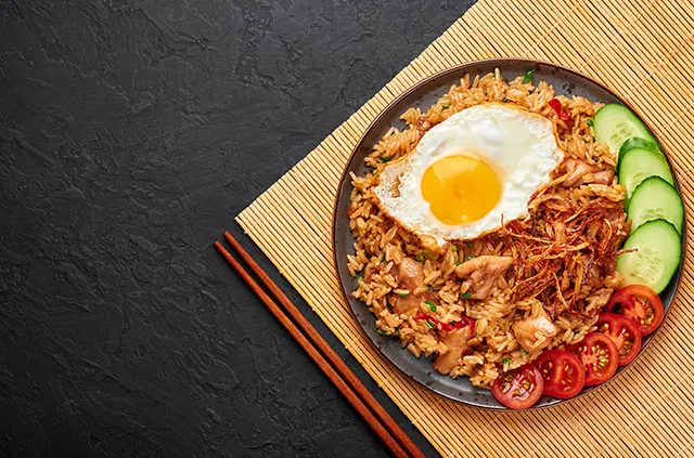 5 Cara Menghias Nasi Goreng Untuk Lomba 17 Agustus, Mudah! cara menghias nasi goreng untuk lomba 17 agustus