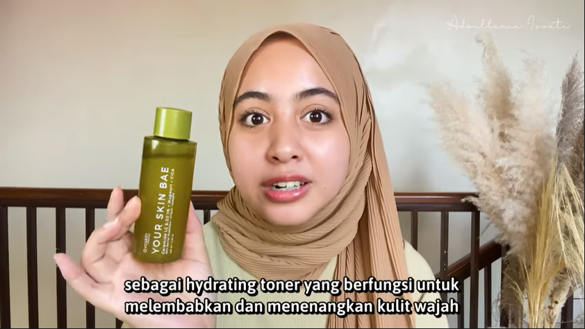 Review Toner Mugwort + Ceramide Adzillanie Izzati