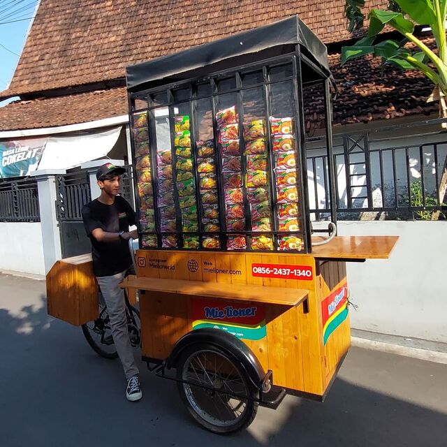 gerobak warmindo sepeda