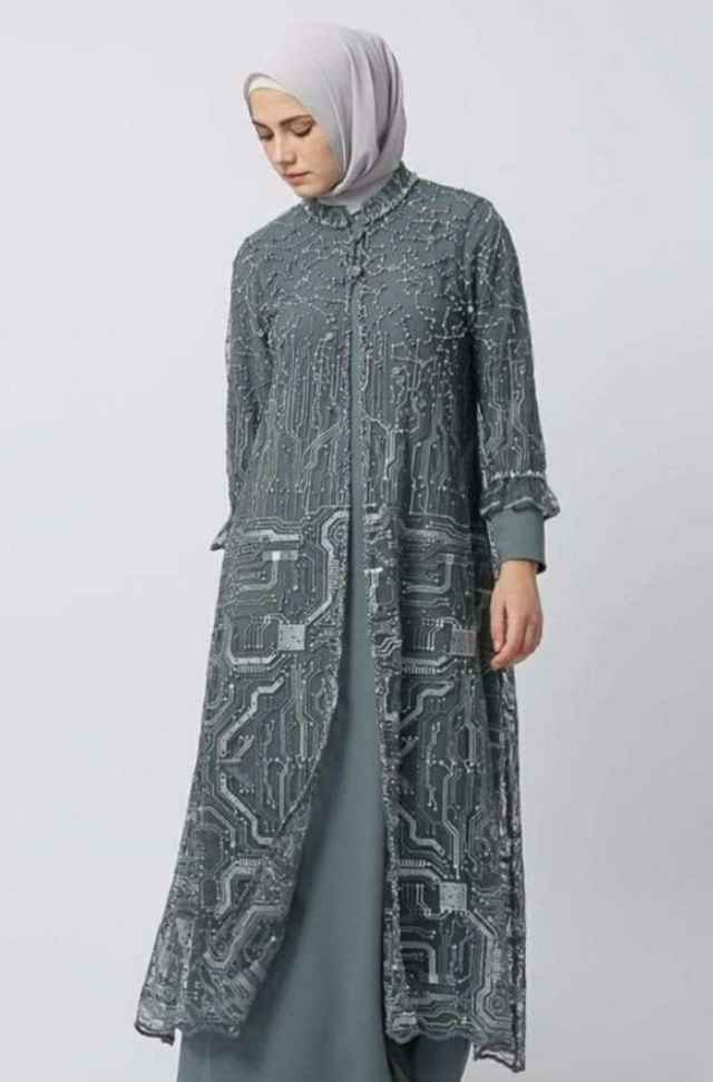 model baju duyung brokat 2020