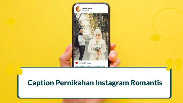 100+ Caption Pernikahan Instagram Islami dan Romantis untuk Pasangan Baru