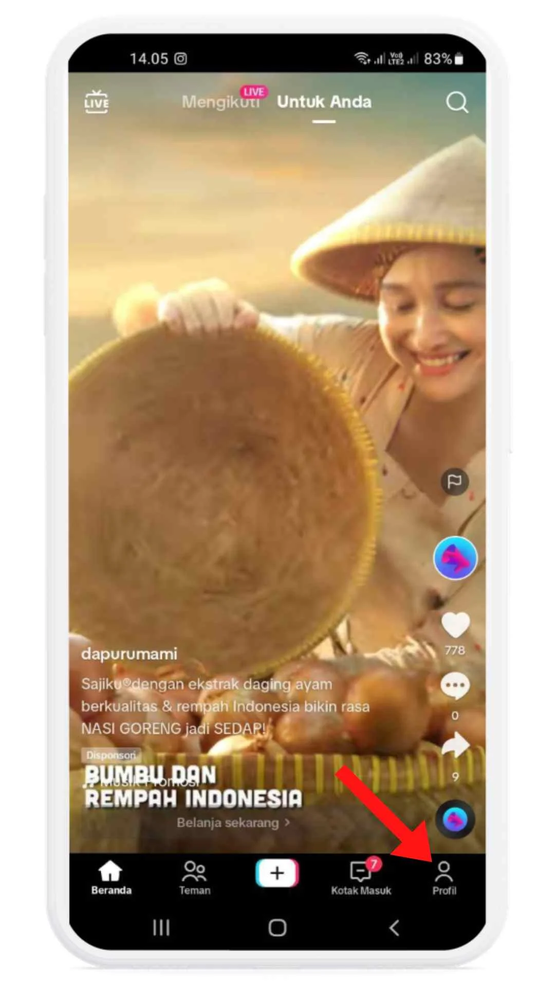 kode referral tiktok