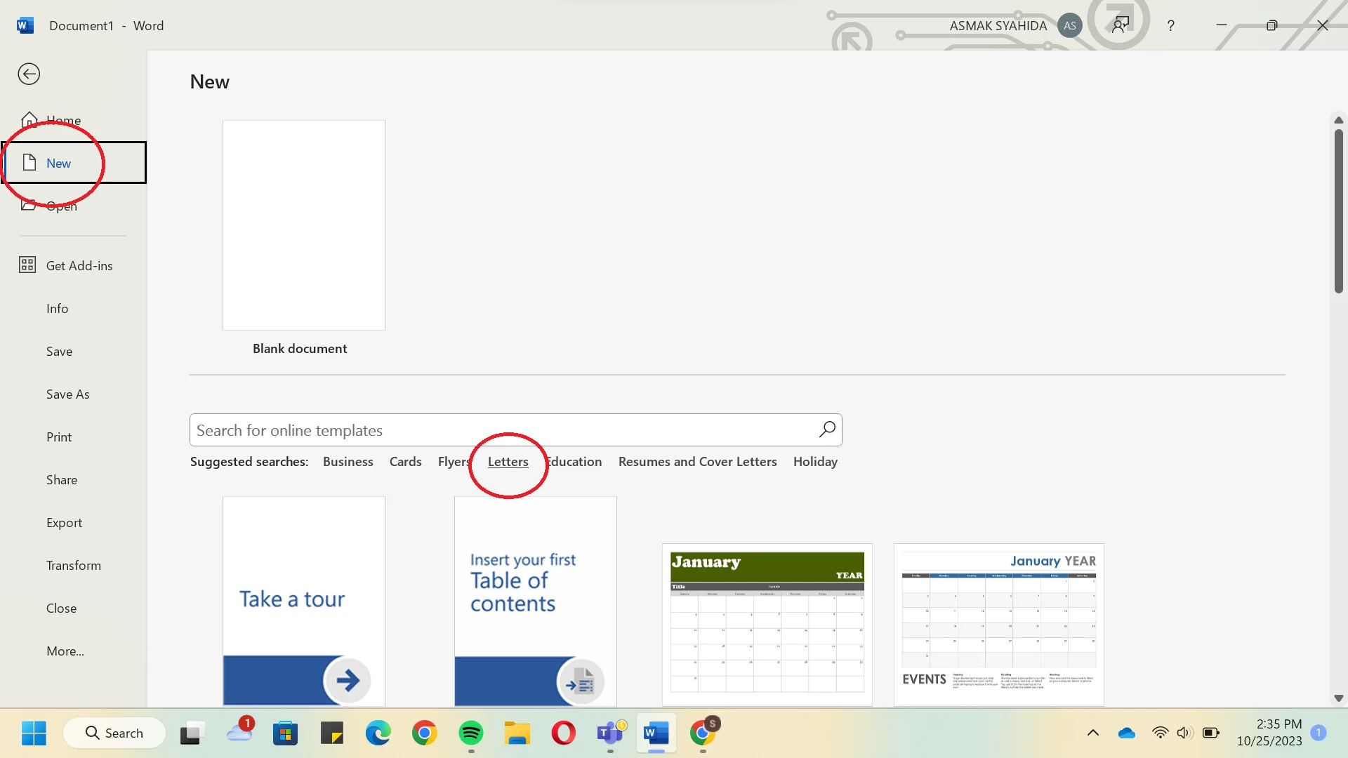 cara membuat kop surat