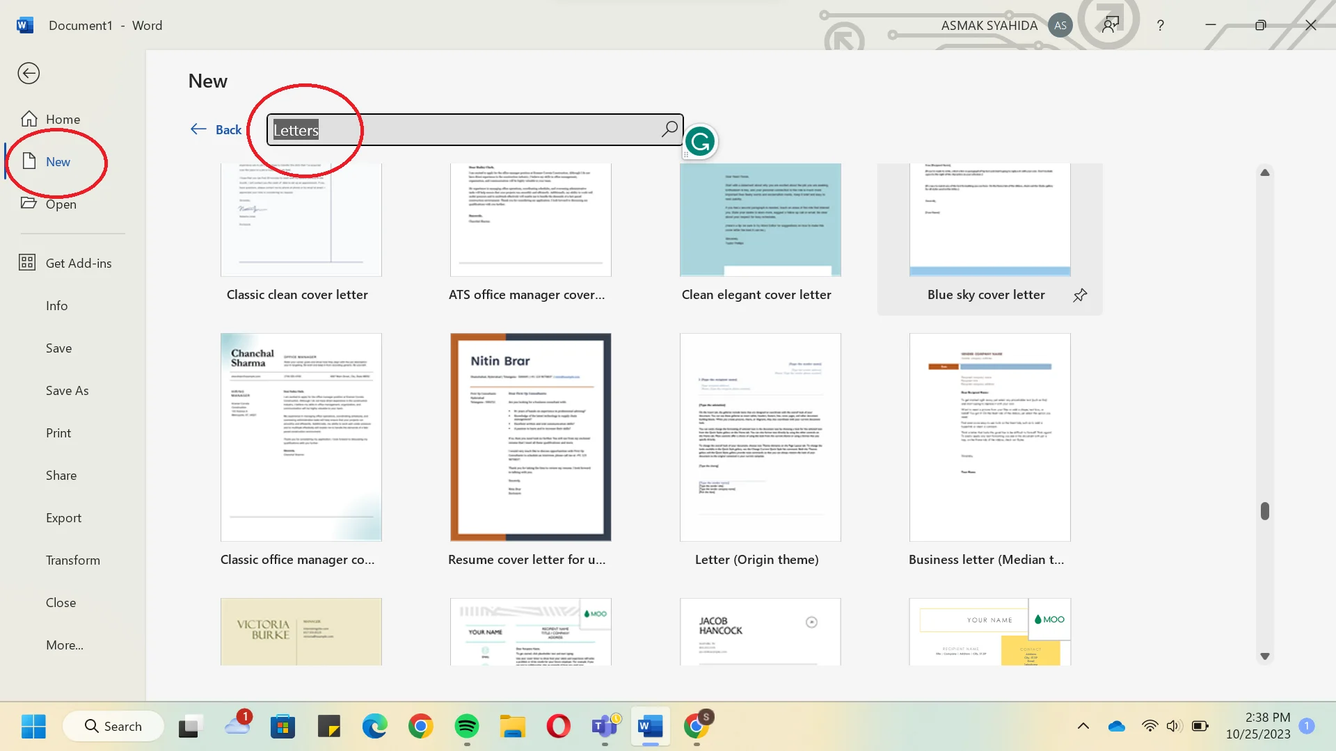 cara membuat kop surat