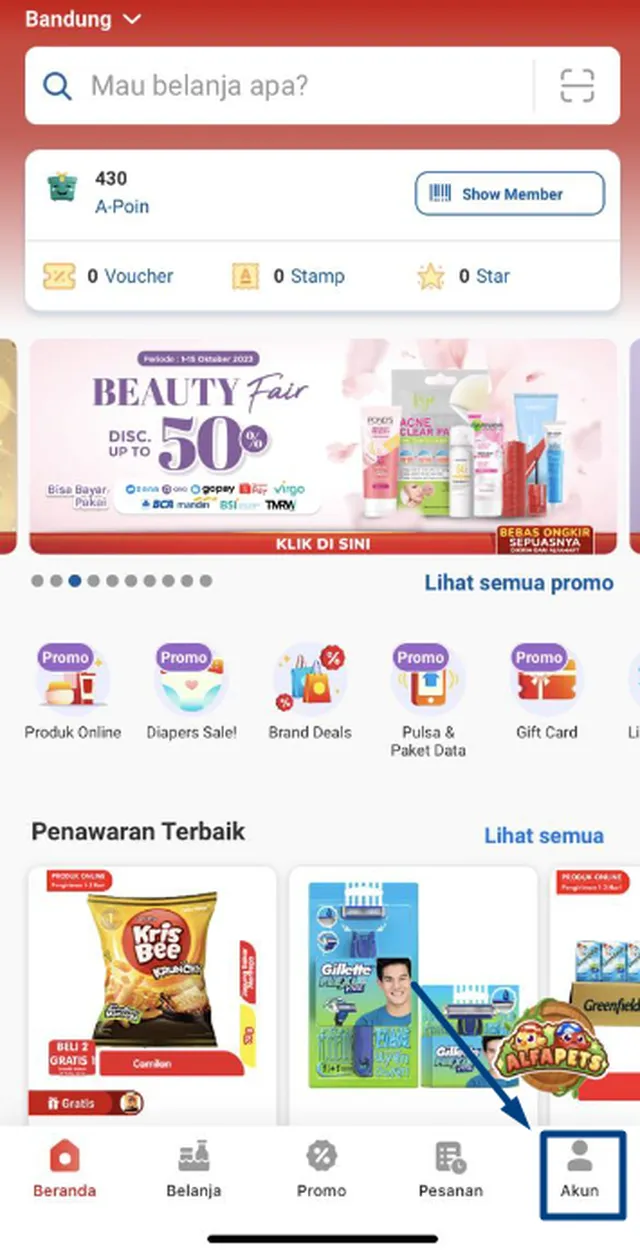 Kode Referral Alfagift Belanja Bisa Untung Hingga 50 Ribu, Simak!