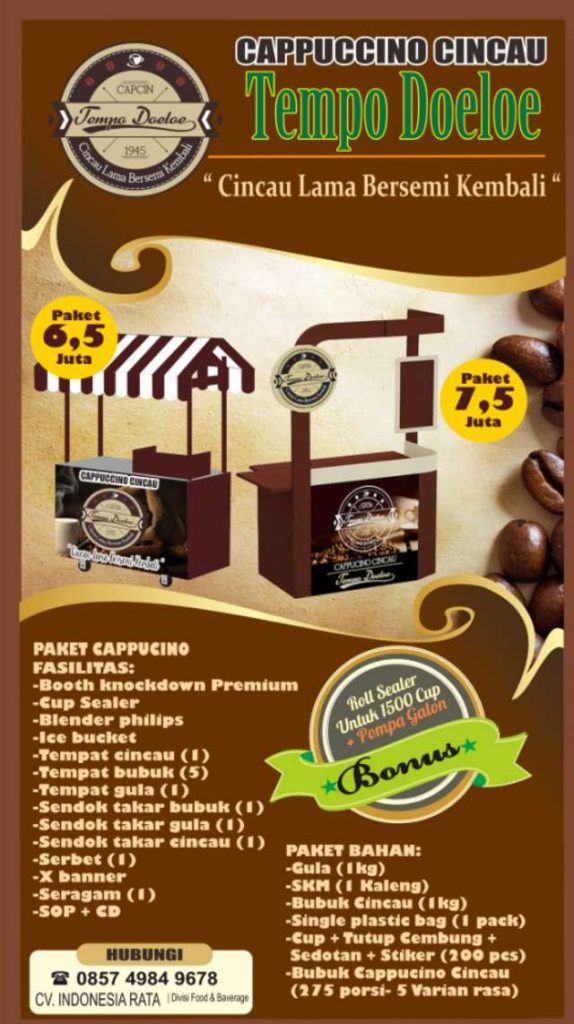 franchise modal 1 juta