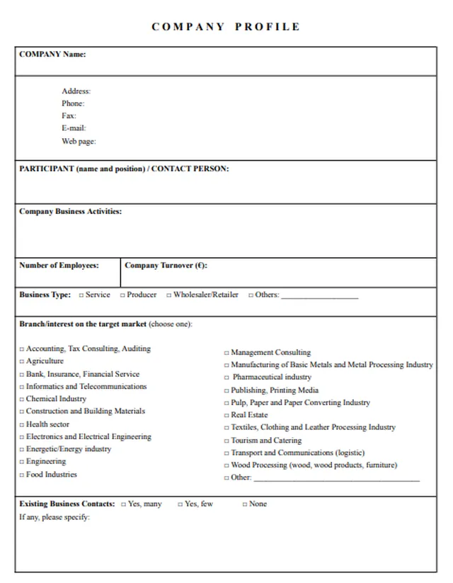 12 Contoh Company Profile, Unsur, Cara Membuatnya yang Benar Contoh Company Profile