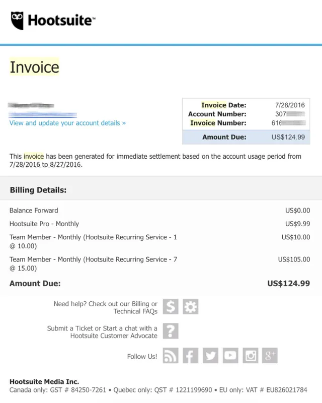 8 Contoh Invoice Jasa Service, IT, Desain yang Simpel contoh invoice jasa