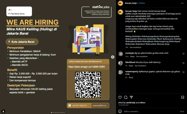 10 Cara Membuat Lowongan Pekerjaan yang Benar & Contohnya contoh iklan lowongan kerja