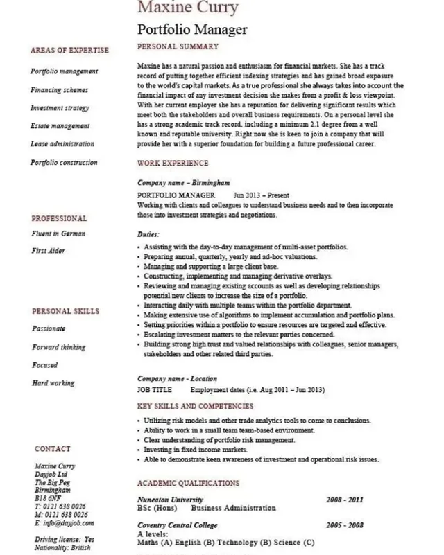 urutan persyaratan lamaran kerja