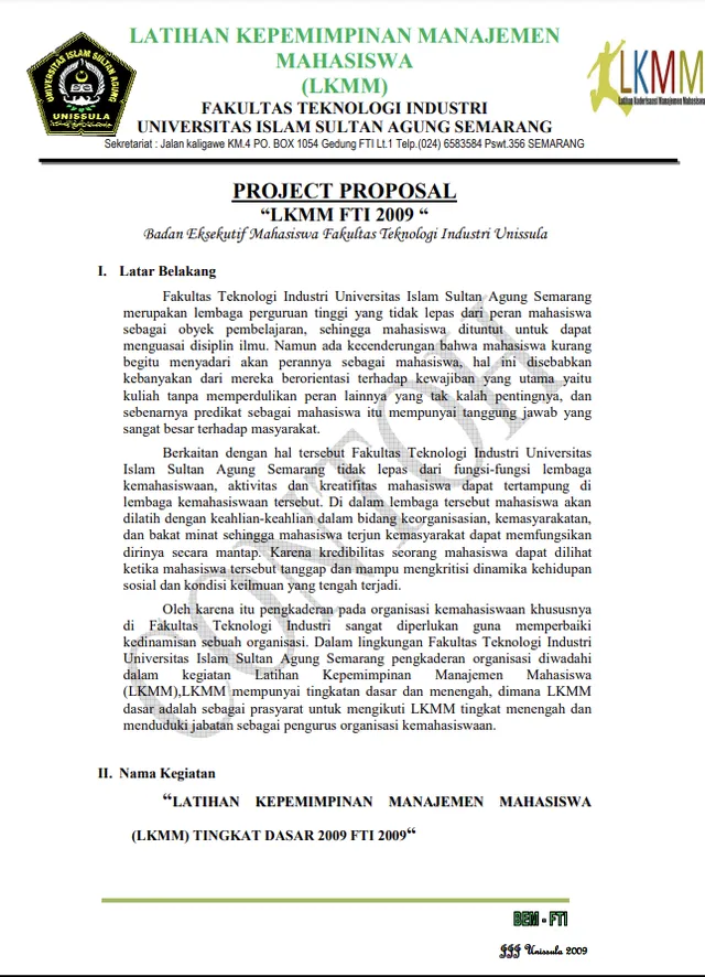 5 Contoh Proposal Pengajuan Dana Berbagai Acara yang Baik dan Benar