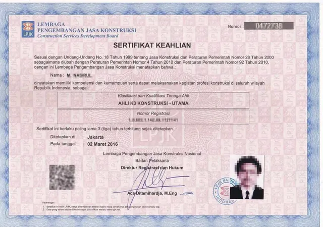 urutan persyaratan lamaran kerja