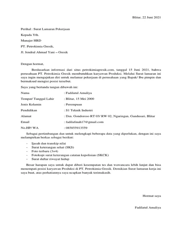 10 Urutan Persyaratan Lamaran Kerja & Berkas yang Benar, Wajib Tahu!