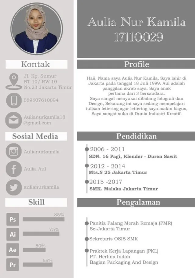 cv informatif indonesia