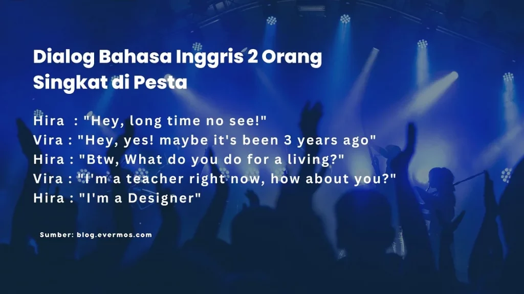 dialog bahasa inggris 2 orang