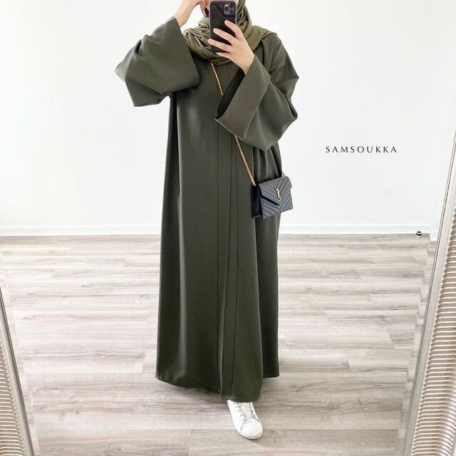10 Inspirasi Model Baju Gamis Terbaru Stylish dan Keren Model Abaya Juga Sangat Cantik