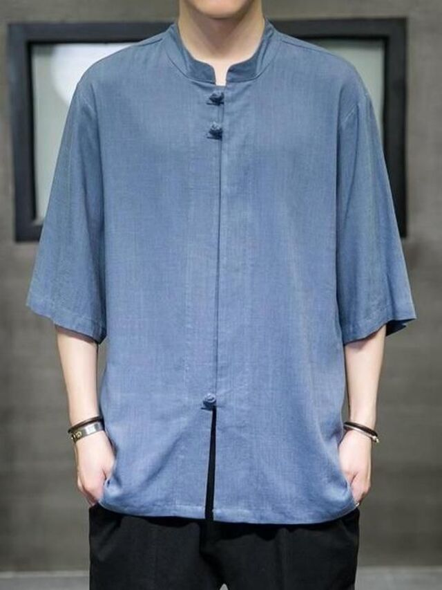 6 Model Baju Gamis Pria Pakistan Stylish dan Casual Gamis Pakistan Fushion Cheongsam China