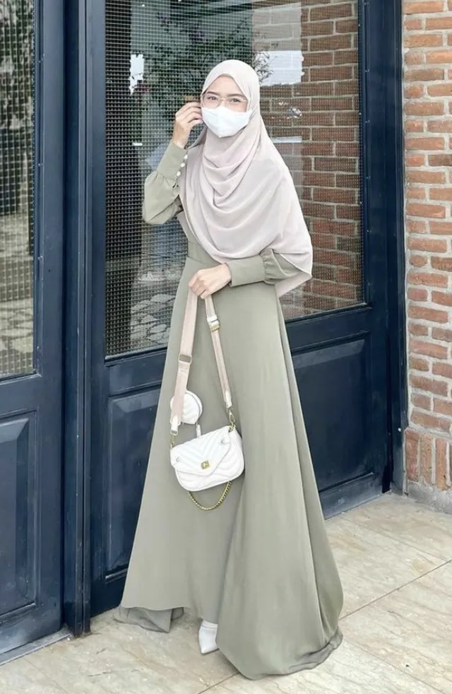 baju untuk acara pernikahan berhijab