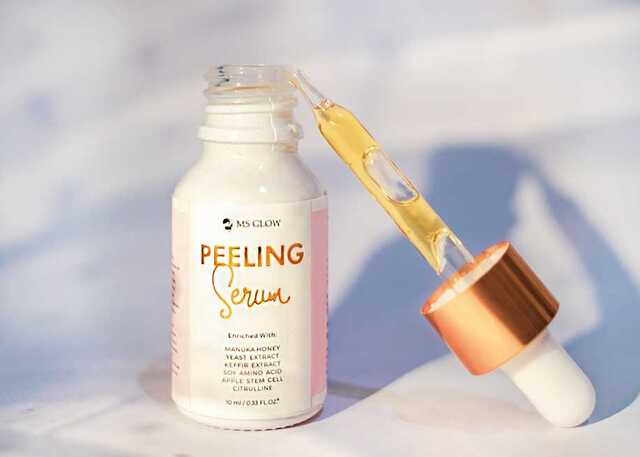 MS Glow Peeling Serum Review Product, Buat Wajah Glowing!