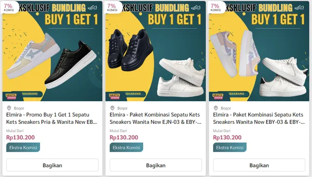 supplier sepatu murah tangan pertama
