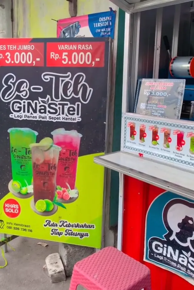 franchise es teh ginastel