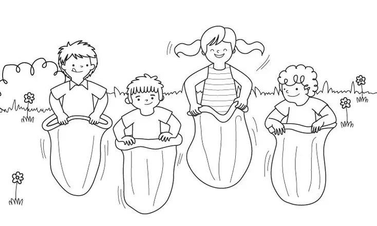 gambar lomba mewarnai 17 agustus