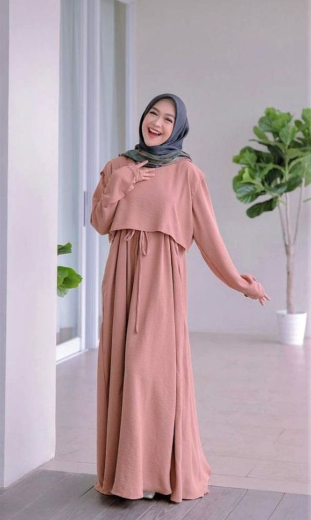 Gamis Lengan Kancing