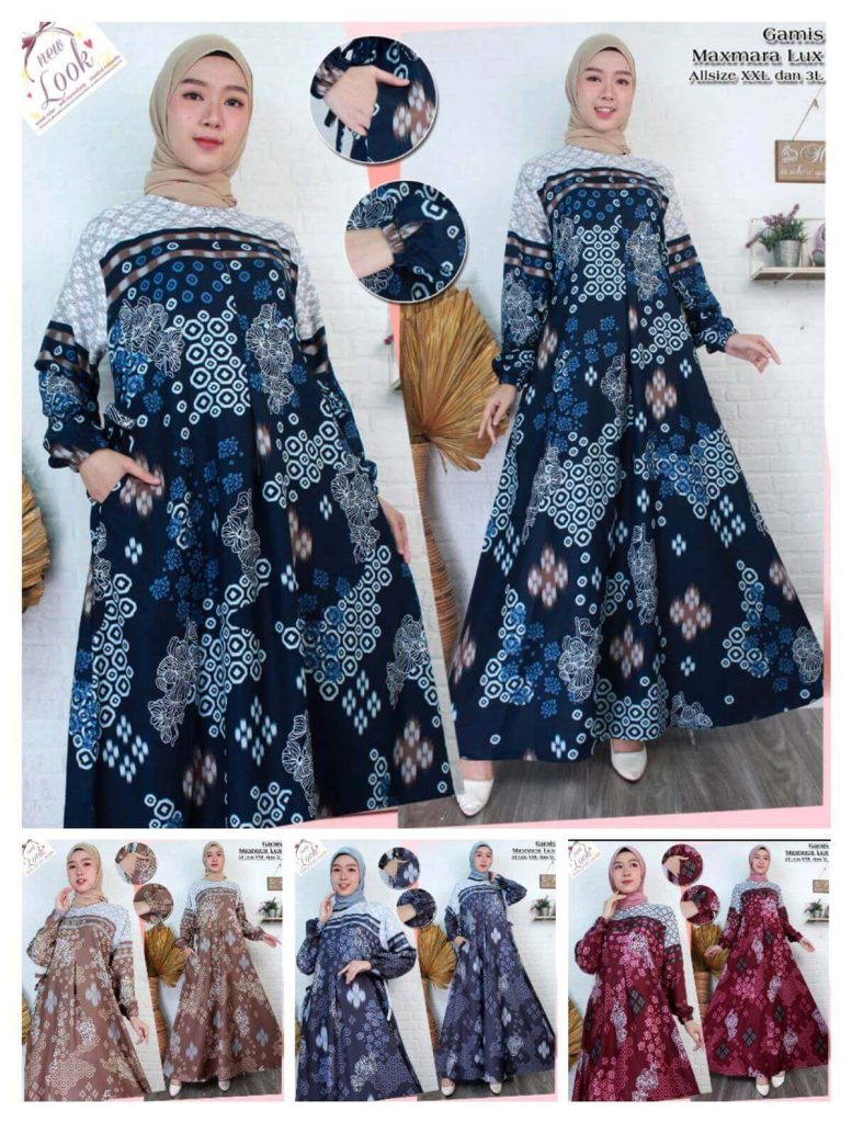 Celin Fashion [TA] - Gamis JAARAH Motif Jumbo