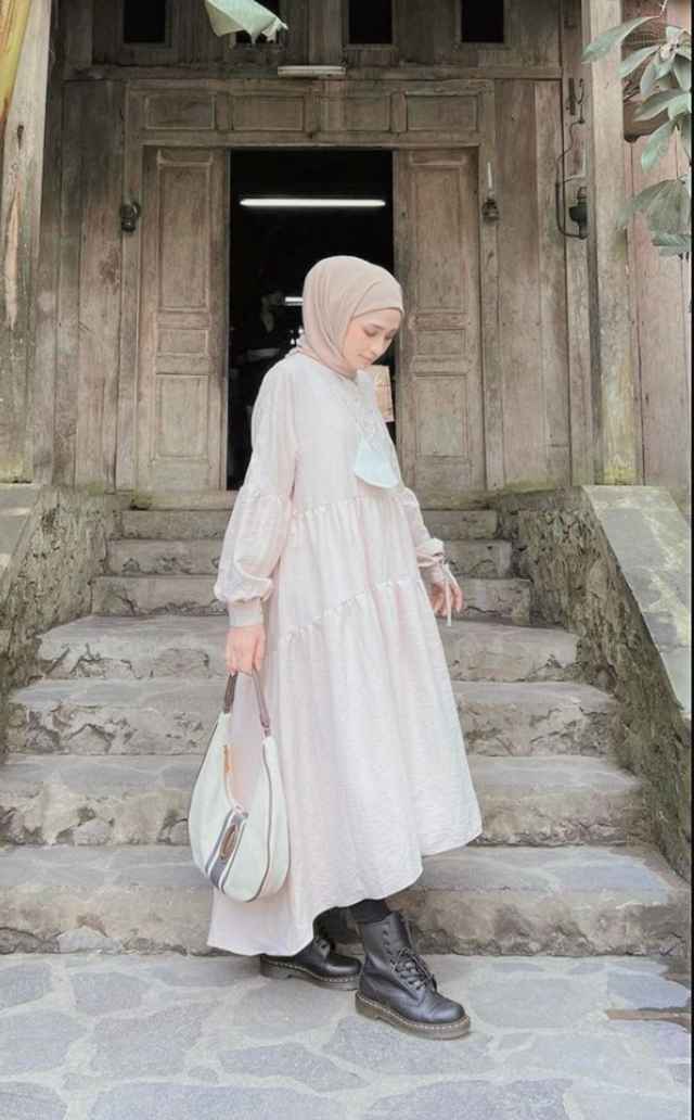 model baju gamis modern terbaru