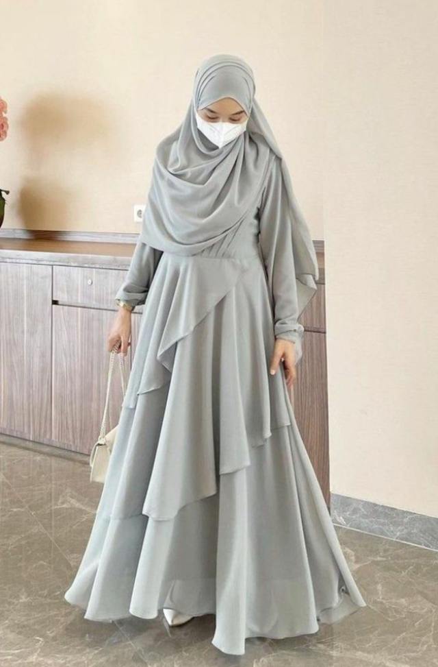 gambar baju gamis terbaru