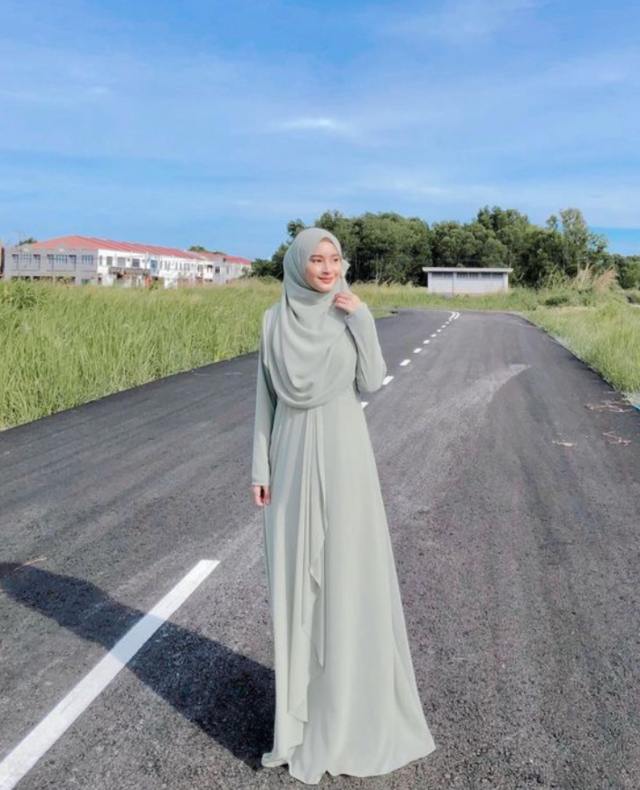 gambar baju gamis terbaru