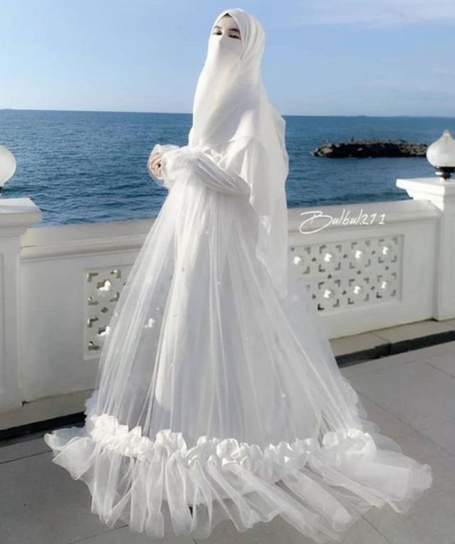 gambar baju gamis terbaru