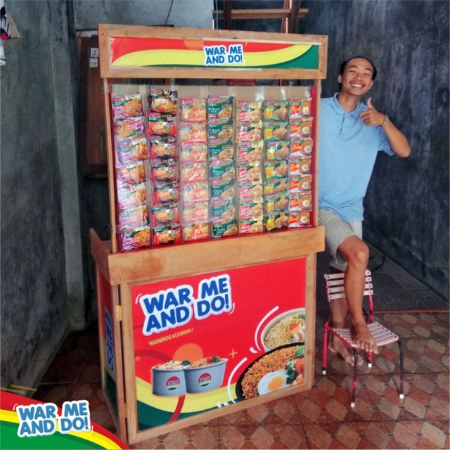 gerobak portable indomie