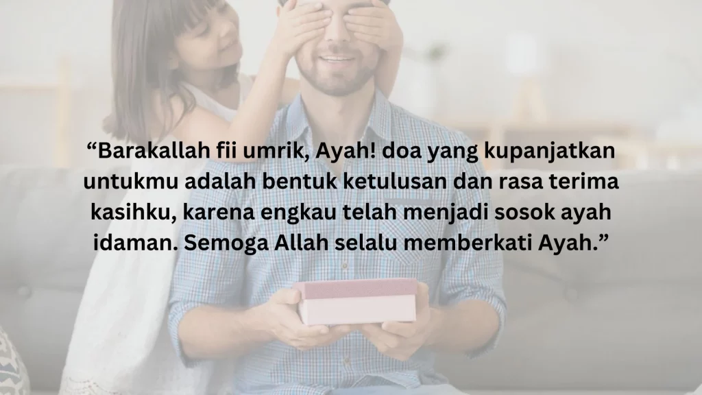 ucapan selamat ulang tahun untuk ayah
