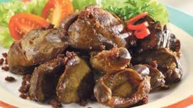 Nasi Semur Ati Ampela 