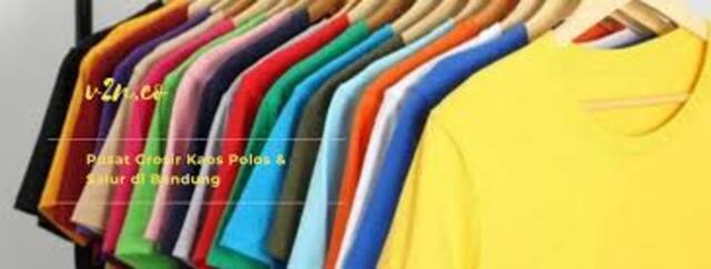 11 Grosir Kaos Polos Bandung Terjangkau yang Worth It! Grosir Kaos Polos Bandung