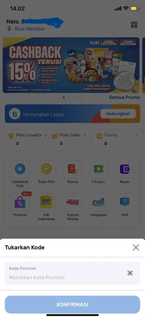 kode referral indomaret